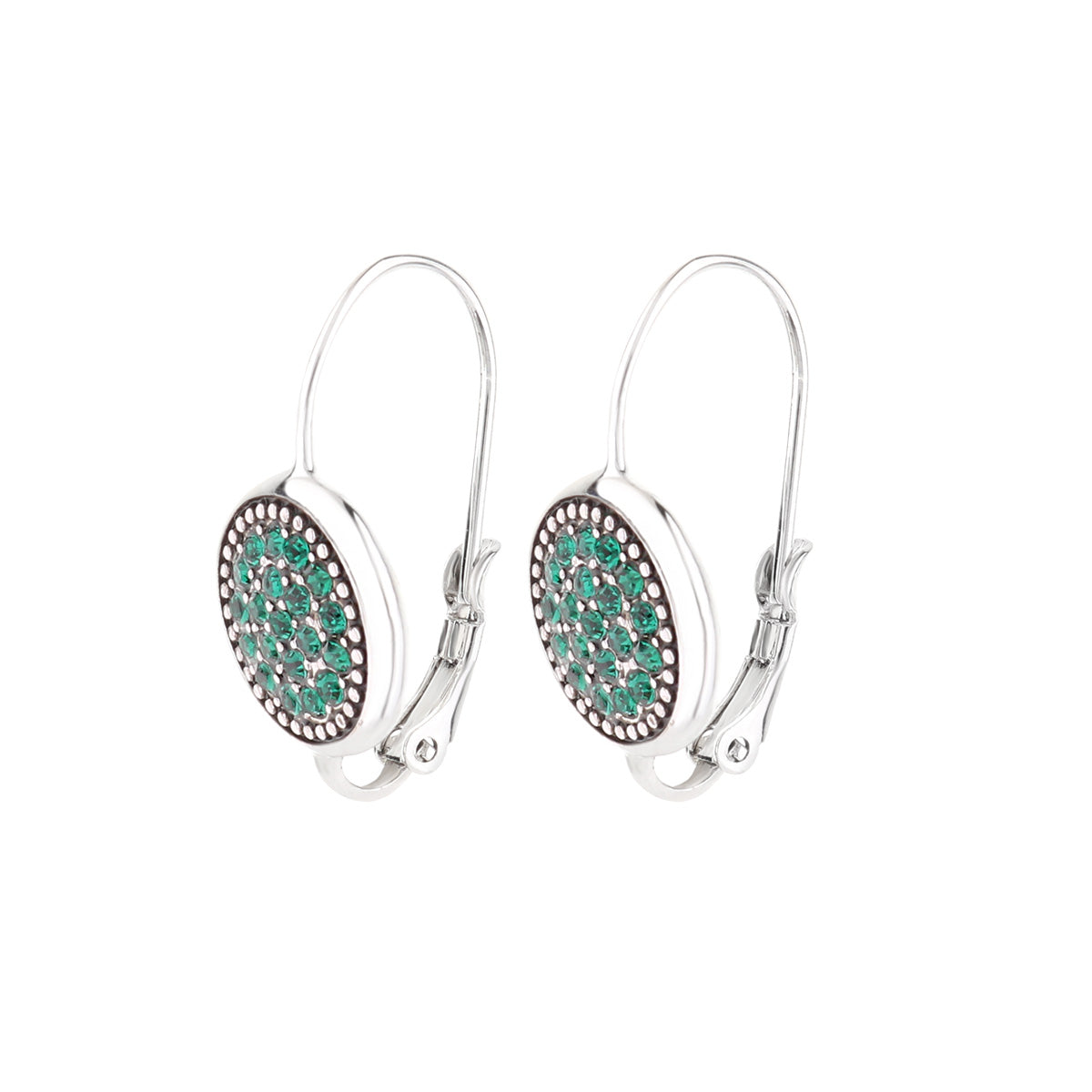 May Birthstone Color Earrings