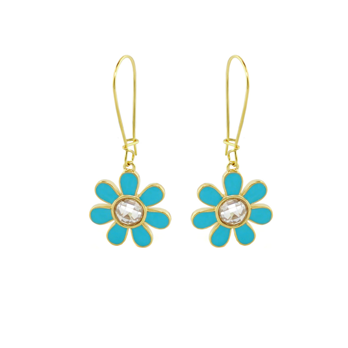 Moon Flower Earrings