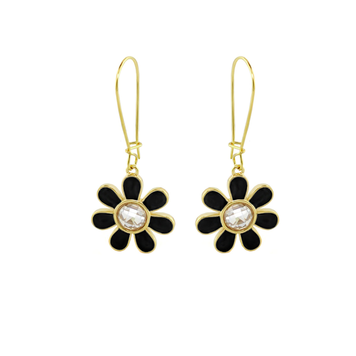 Moon Flower Earrings