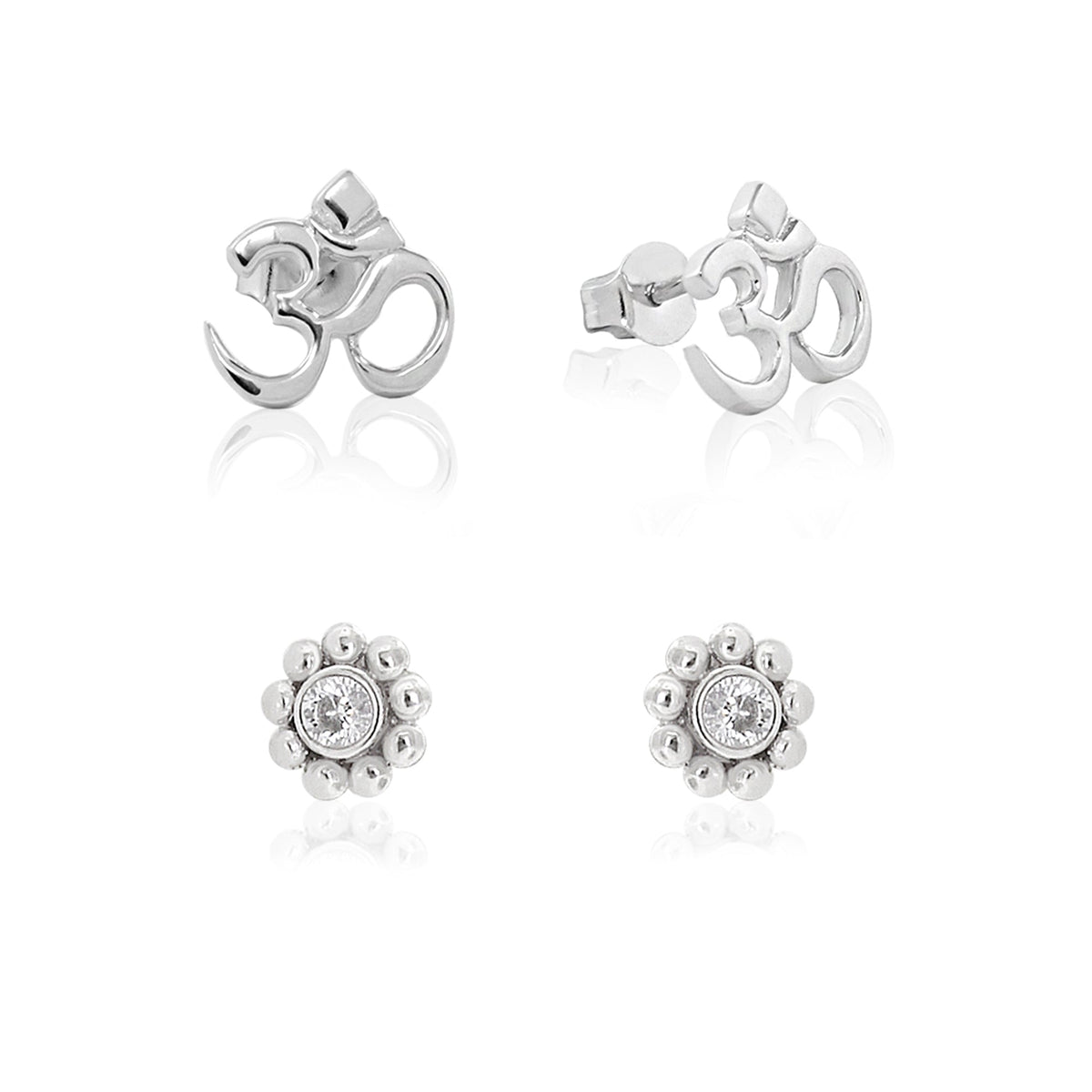 Sydney Leigh Ohm Earrings Set of 2