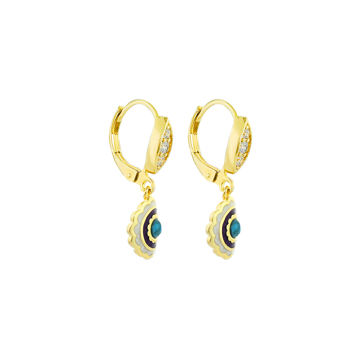 Lucky Hamsa Earrings