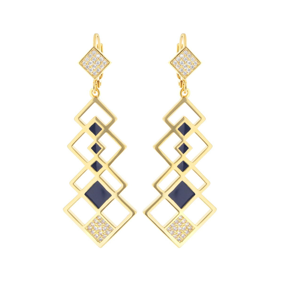 Fierce Edge Chandelier Earrings