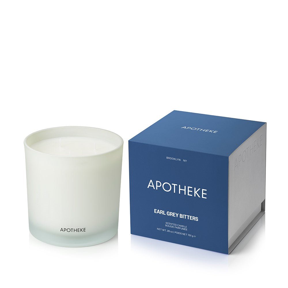 Earl Grey Bitters 3-Wick Candle by APOTHEKE at Shirley Shoppe