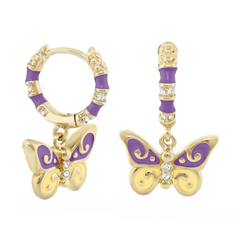 Girls Butterfly Earrings