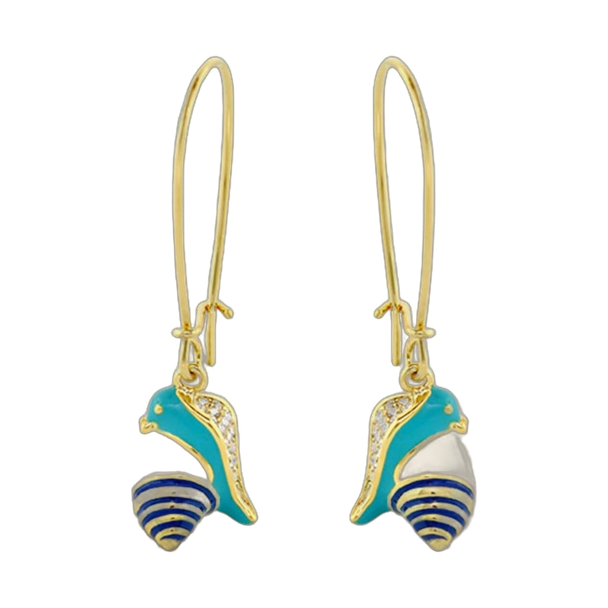Dream Garden Snail Earrings