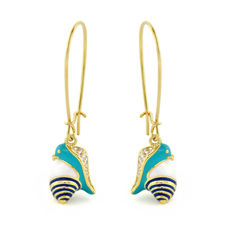 Dream Garden Snail Earrings