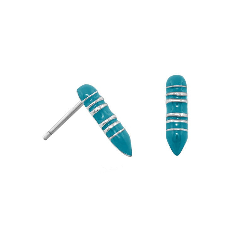 Crayon Stud Earrings
