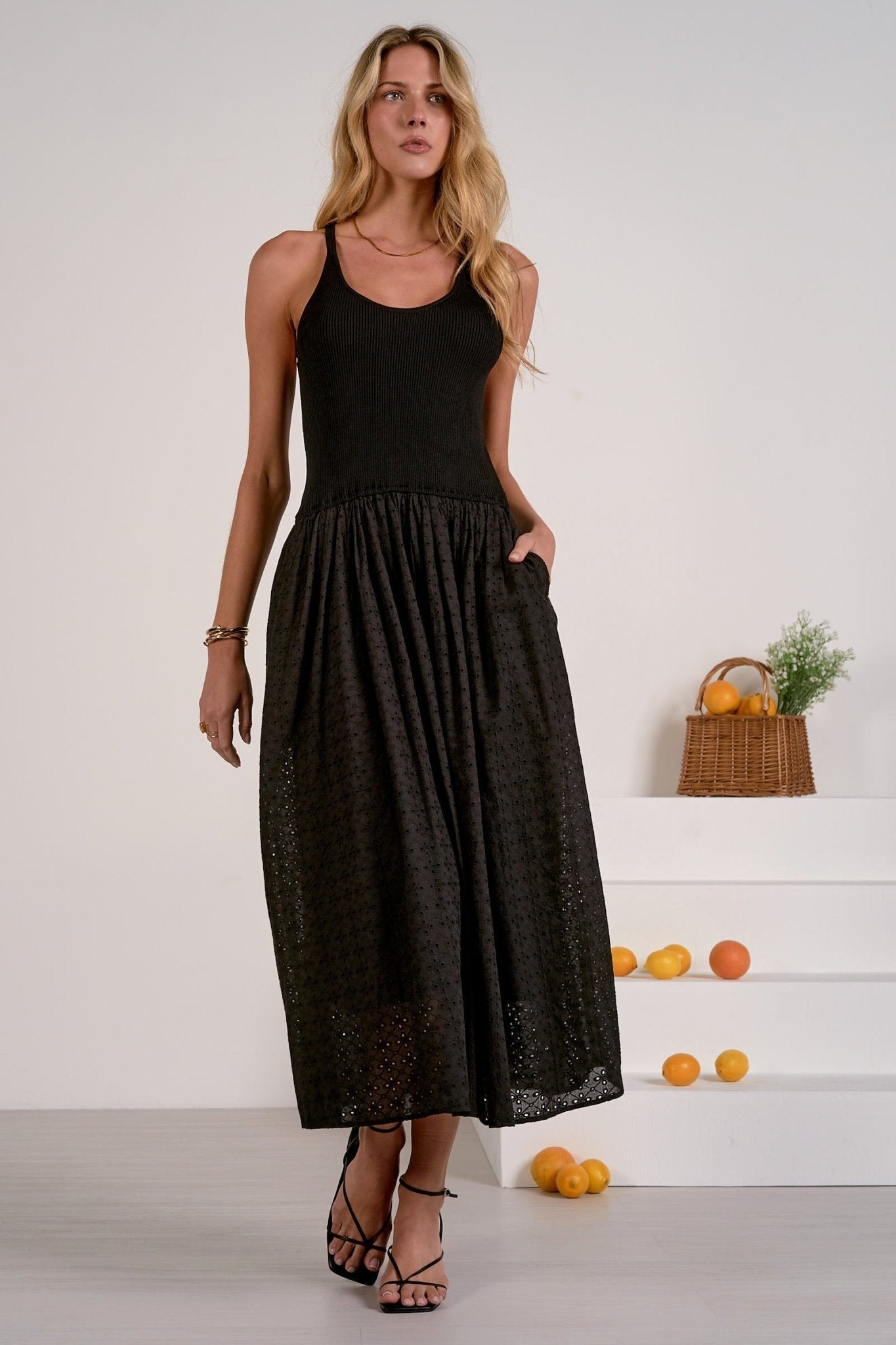 Eliana Dress Black by Shop Elan at Shirley Shoppe