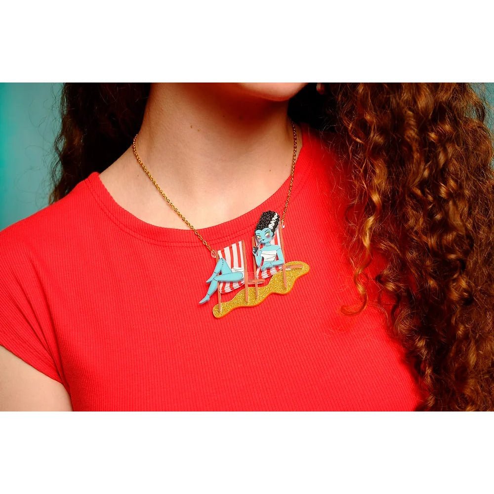 Elsa Sitting in Hammocks Necklace by Laliblue by Quirks! at Shirley Shoppe