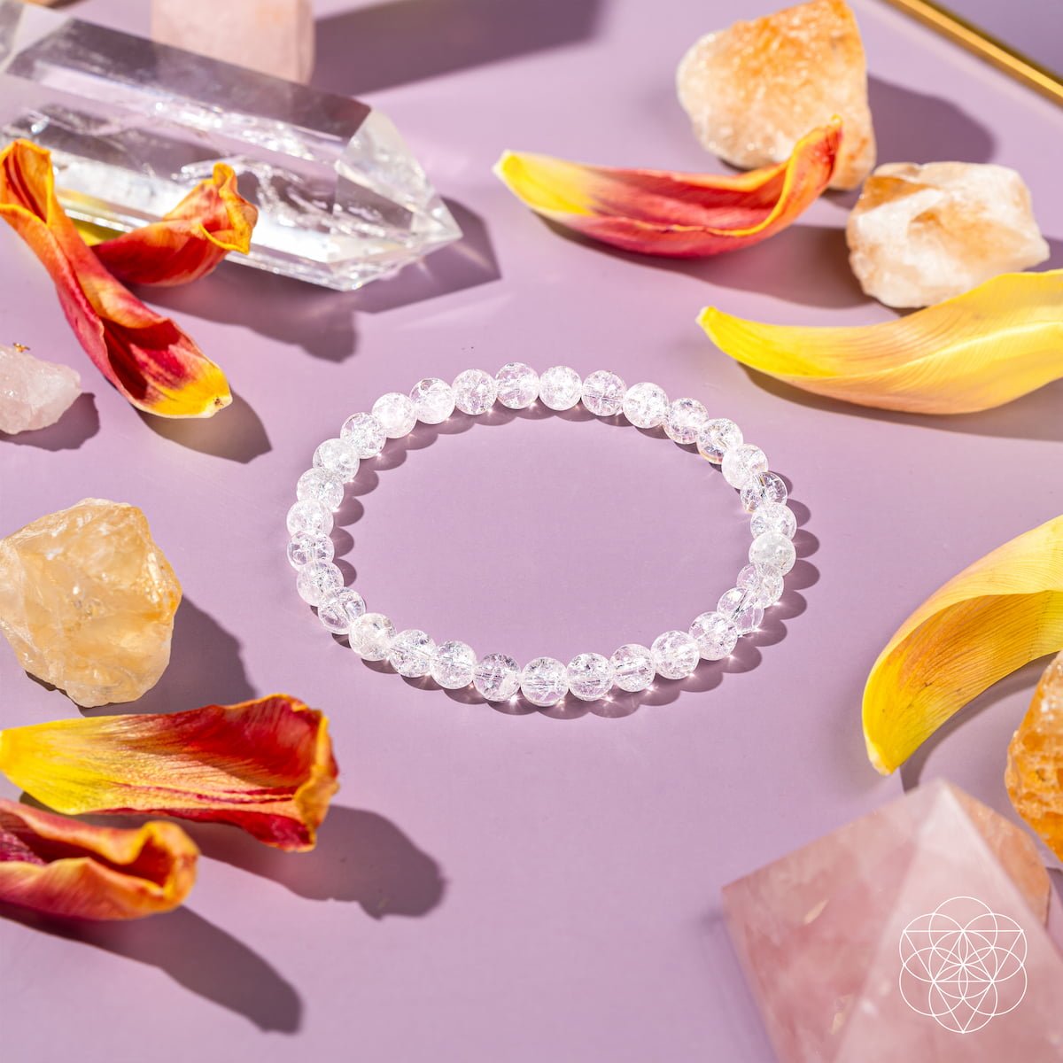 Emotional Ice Bath – The Ice Quartz Bracelet | 6mm by Conscious Items at Shirley Shoppe
