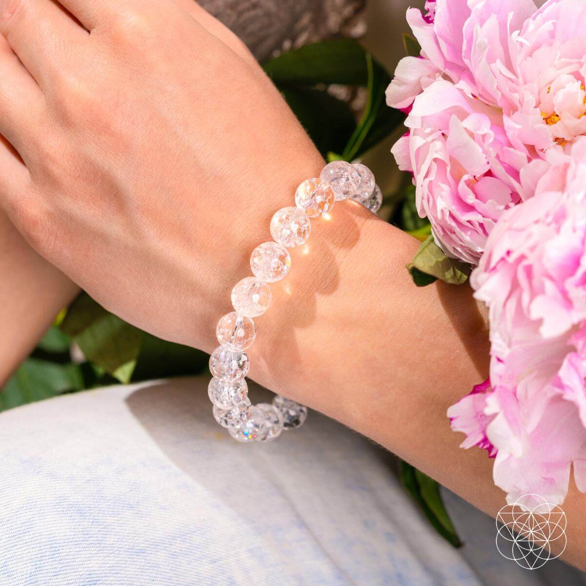 Emotional Ice Bath – The Ice Quartz Bracelet by Conscious Items at Shirley Shoppe