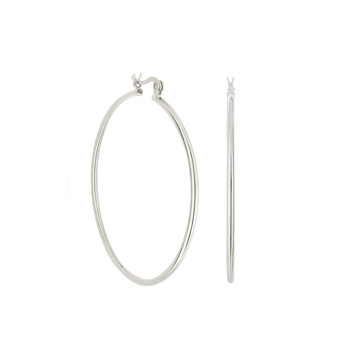 Plain Hoop Earrings