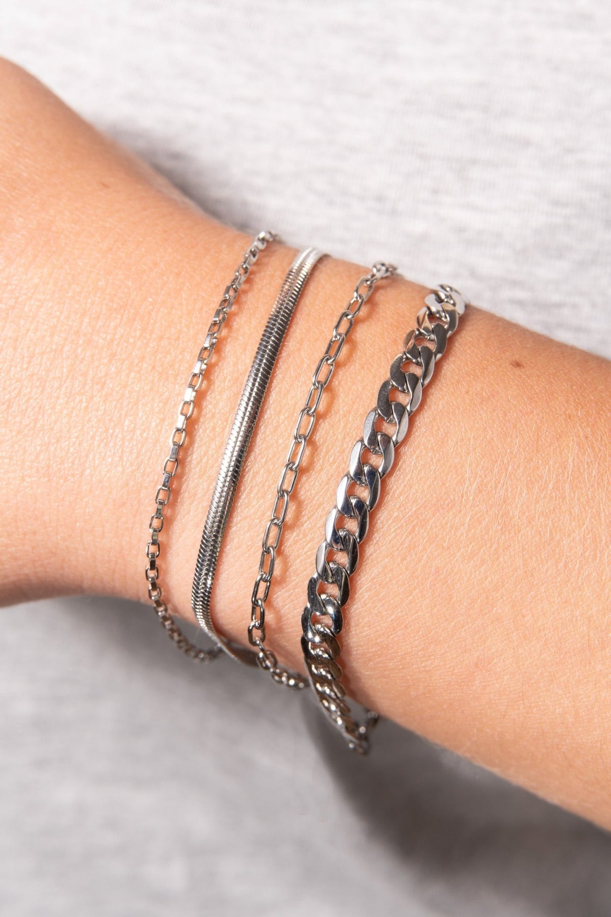 Everyday Box Link Chain Bracelet by ALEX AND ANI at Shirley Shoppe