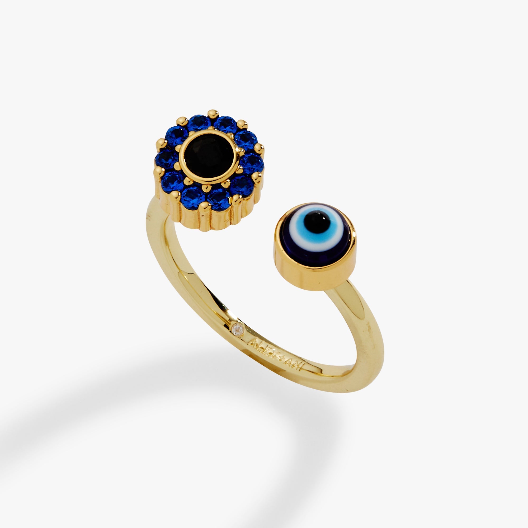 Evil Eye Fidget Spinner Ring by ALEX AND ANI at Shirley Shoppe