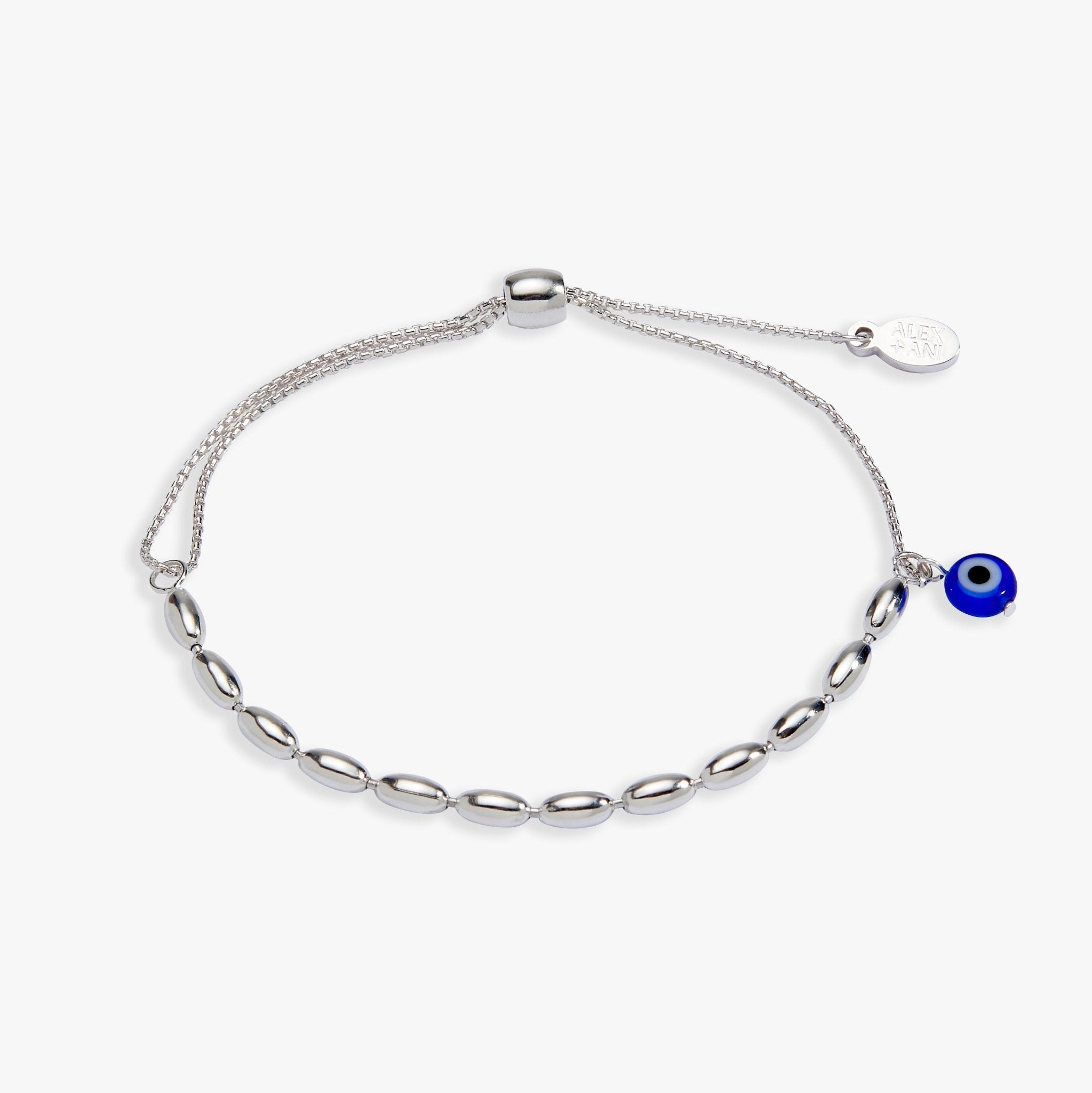 Evil Eye Pull Chain Bracelet by ALEX AND ANI at Shirley Shoppe