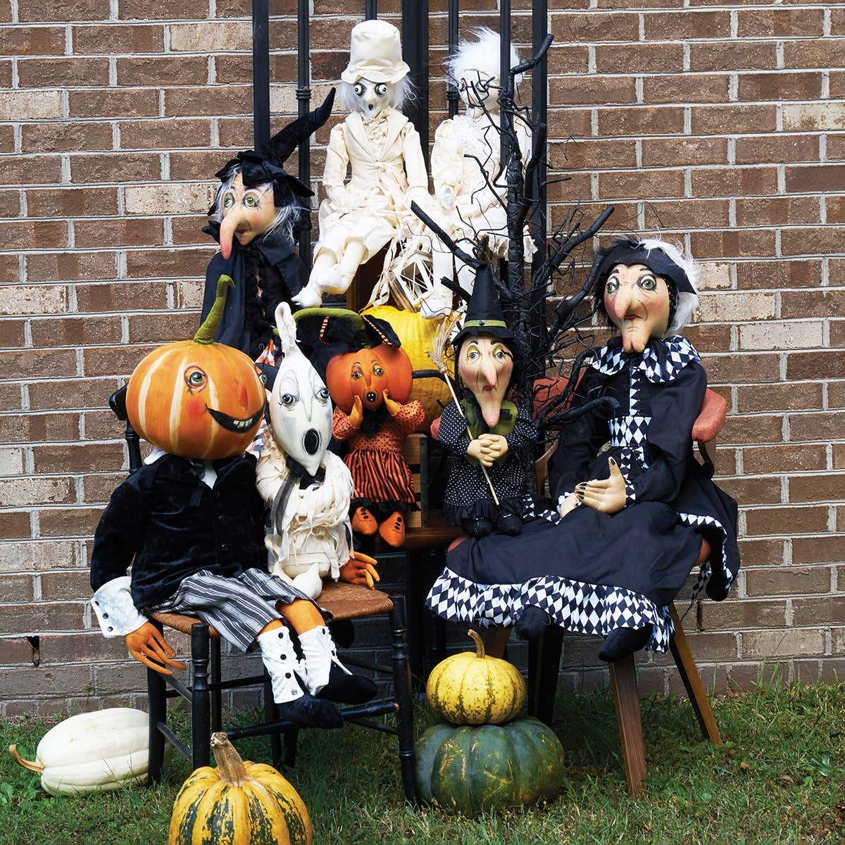 Fabian Phantom Ghost Gathered Traditions Art Doll by Quirks! at Shirley Shoppe