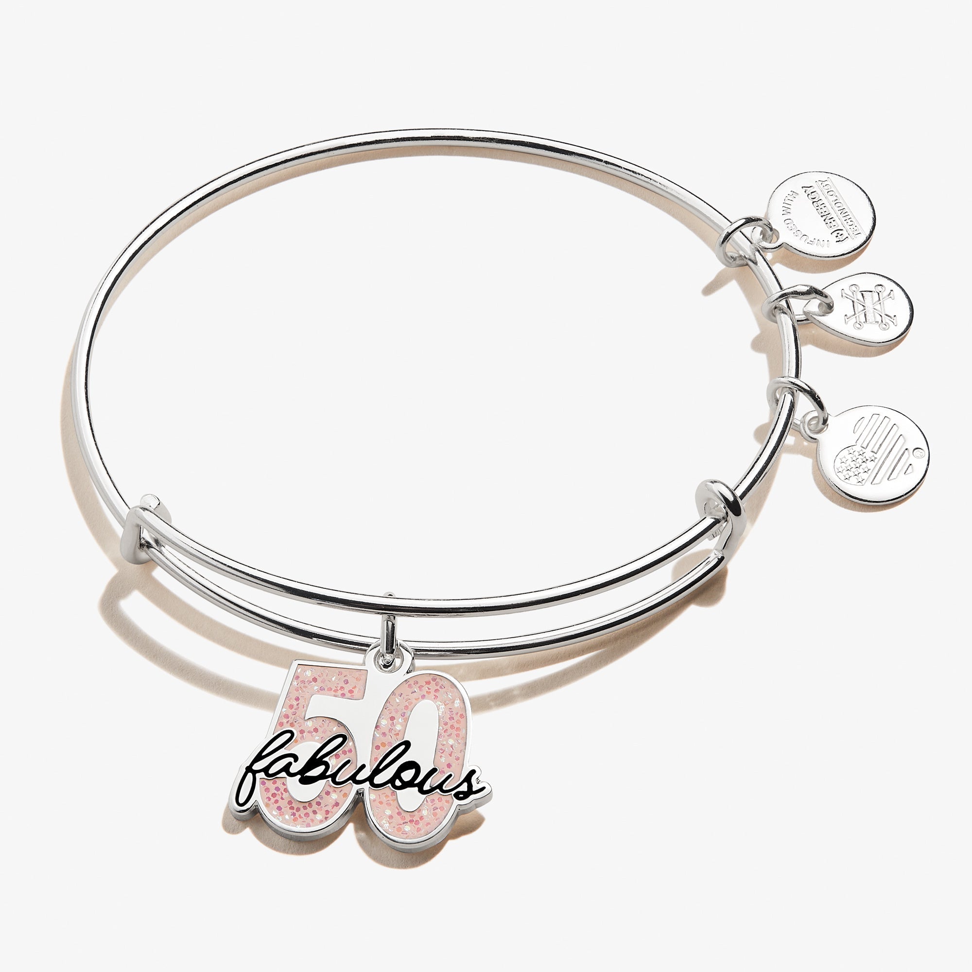 'Fabulous 50' Charm Bangle by ALEX AND ANI at Shirley Shoppe