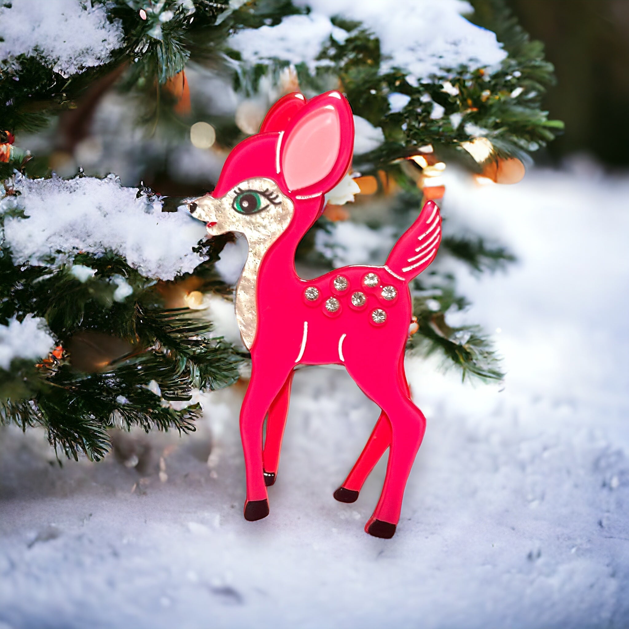 Fawntasia Brooch by Lipstick & Chrome x Candy Doll Club by Quirks! at Shirley Shoppe