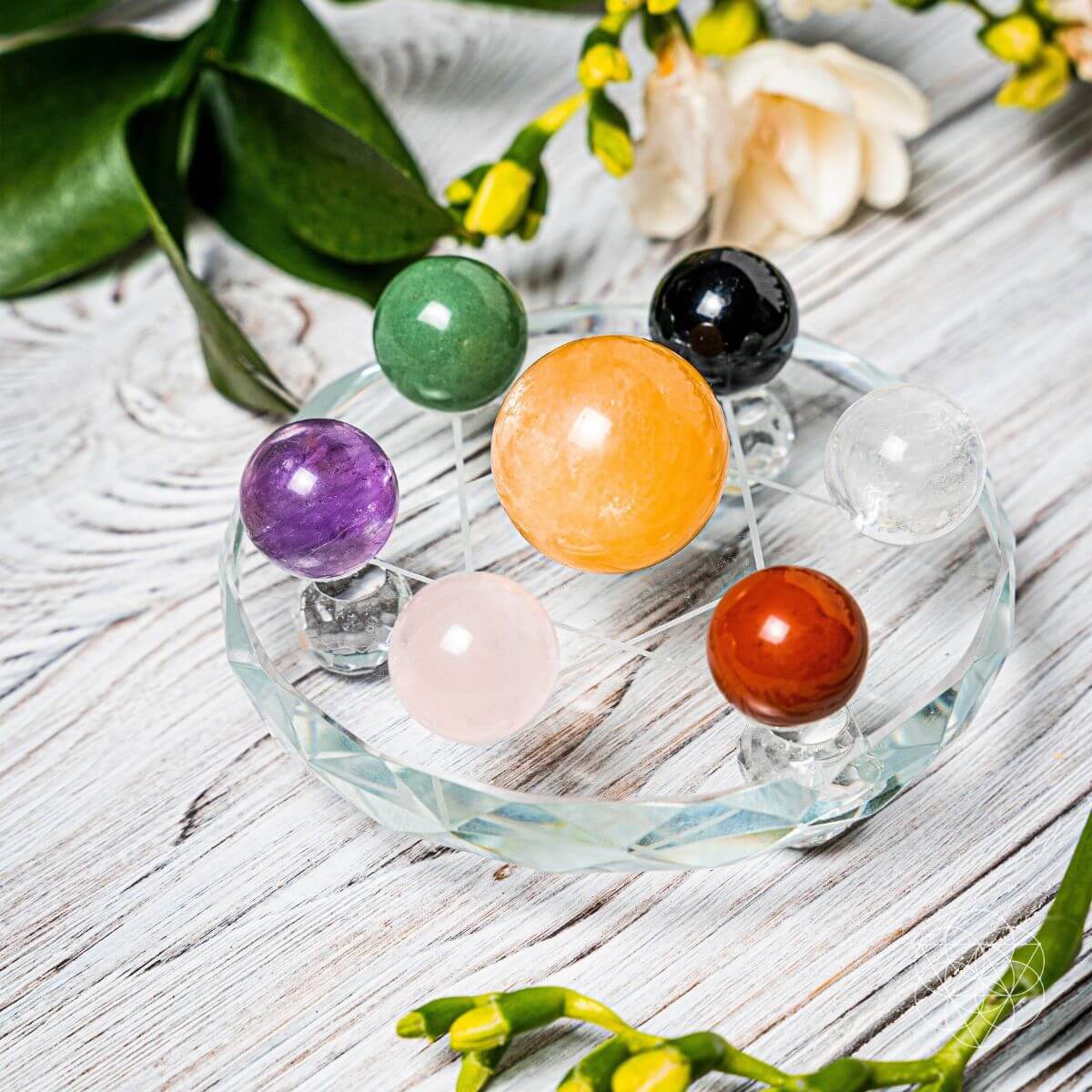 Feng Shui Crystal Ball Set by Conscious Items at Shirley Shoppe