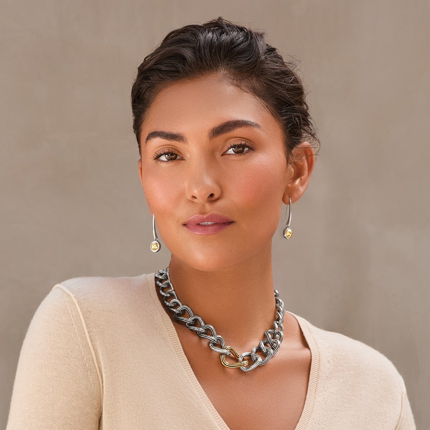 Ferrara Segreta Ball French Wire Earrings