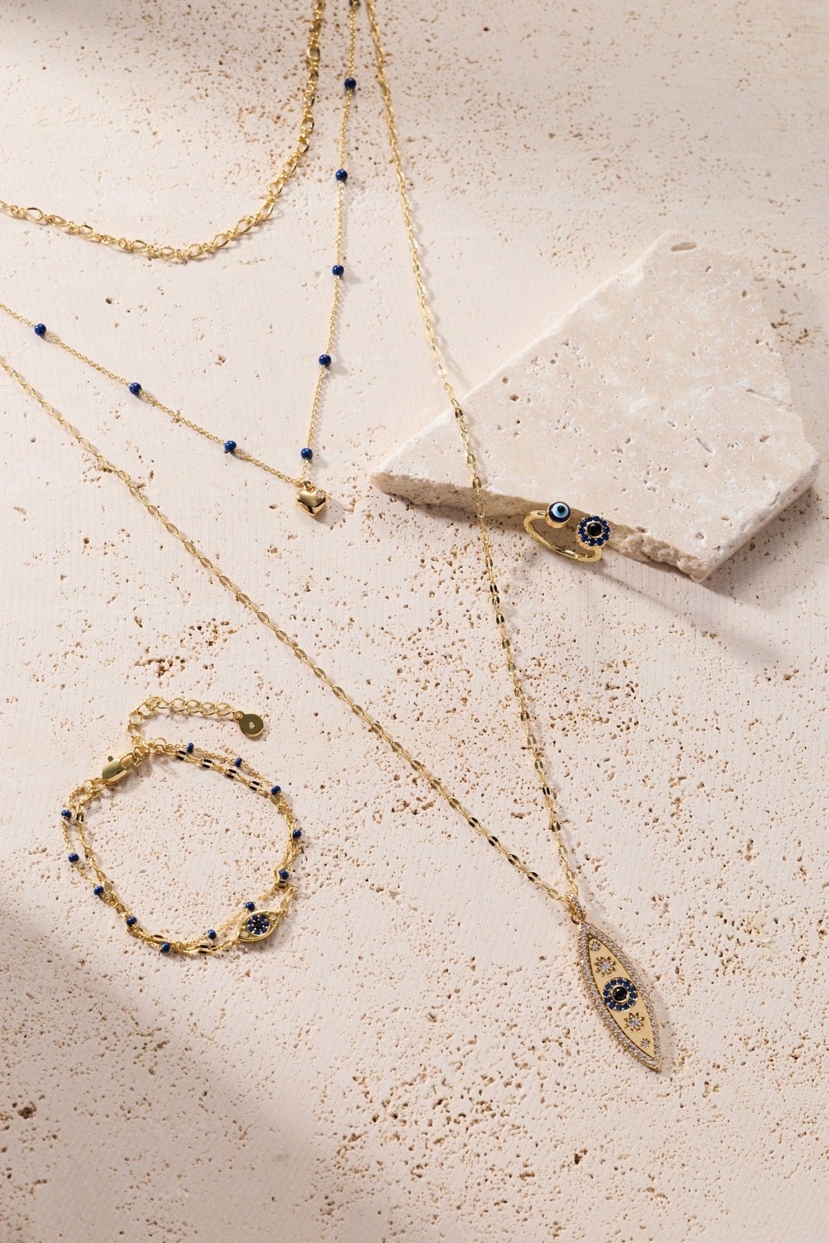 Festival Stranded™ Evil Eye Necklace by ALEX AND ANI at Shirley Shoppe