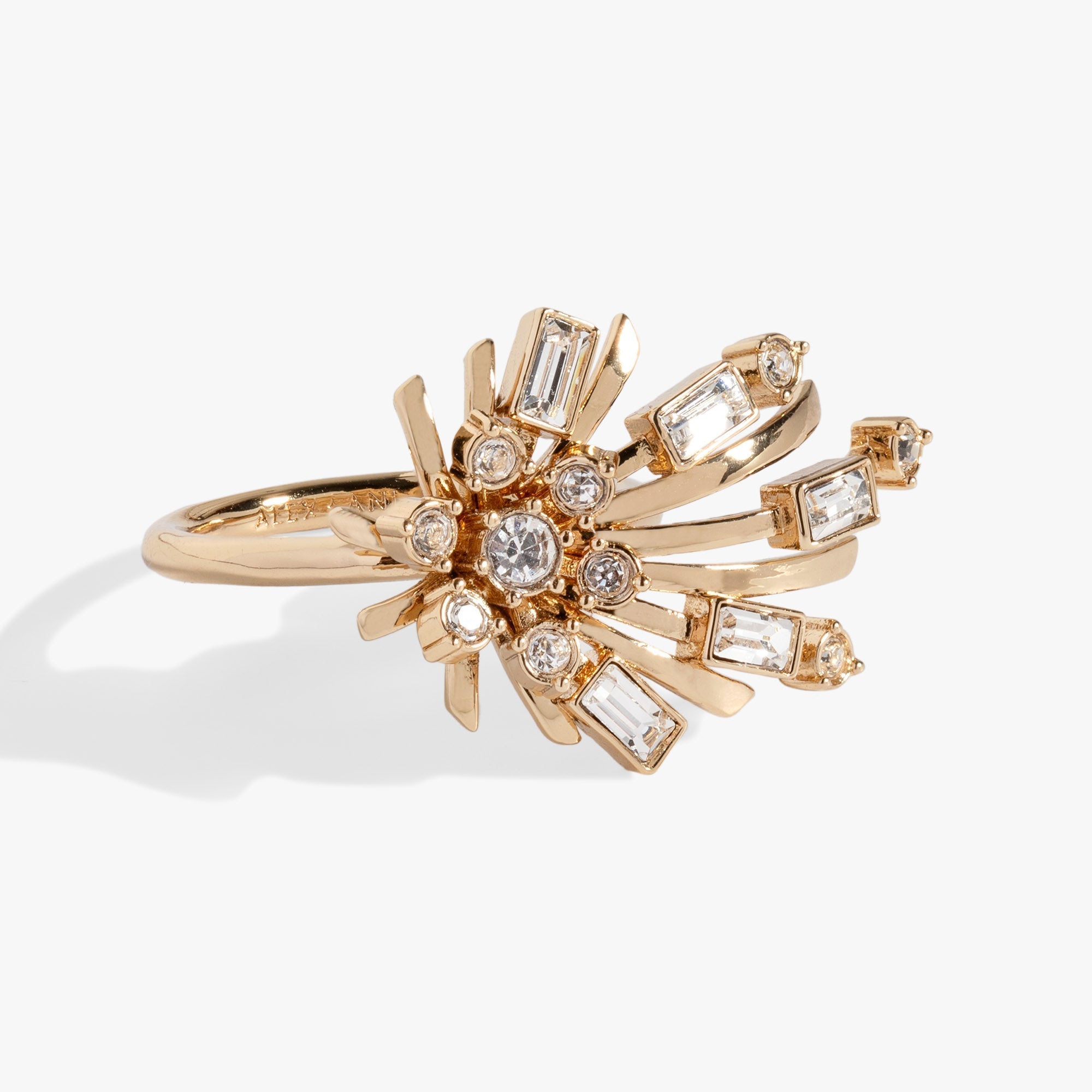 Festive Sparkle Statement Ring by ALEX AND ANI at Shirley Shoppe