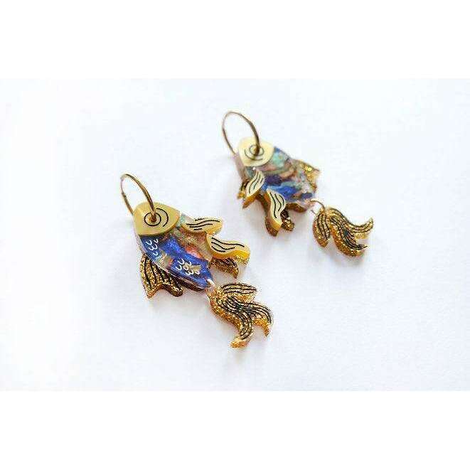 Fish Earrings by Laliblue