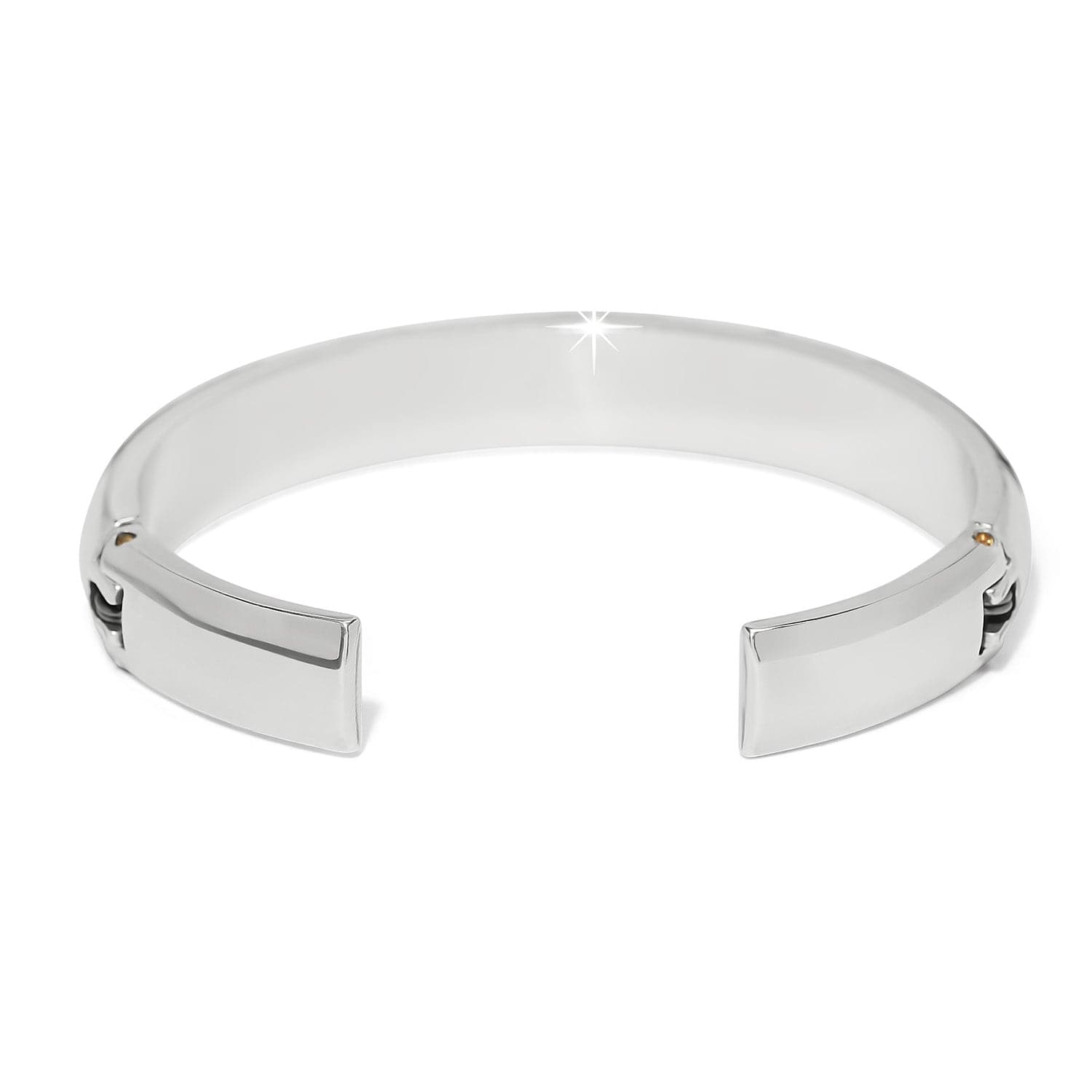 Flora Black Double Hinged Bangle Bracelet