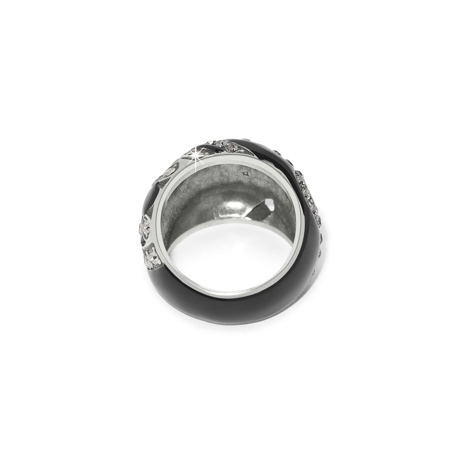 Flora Black Ring