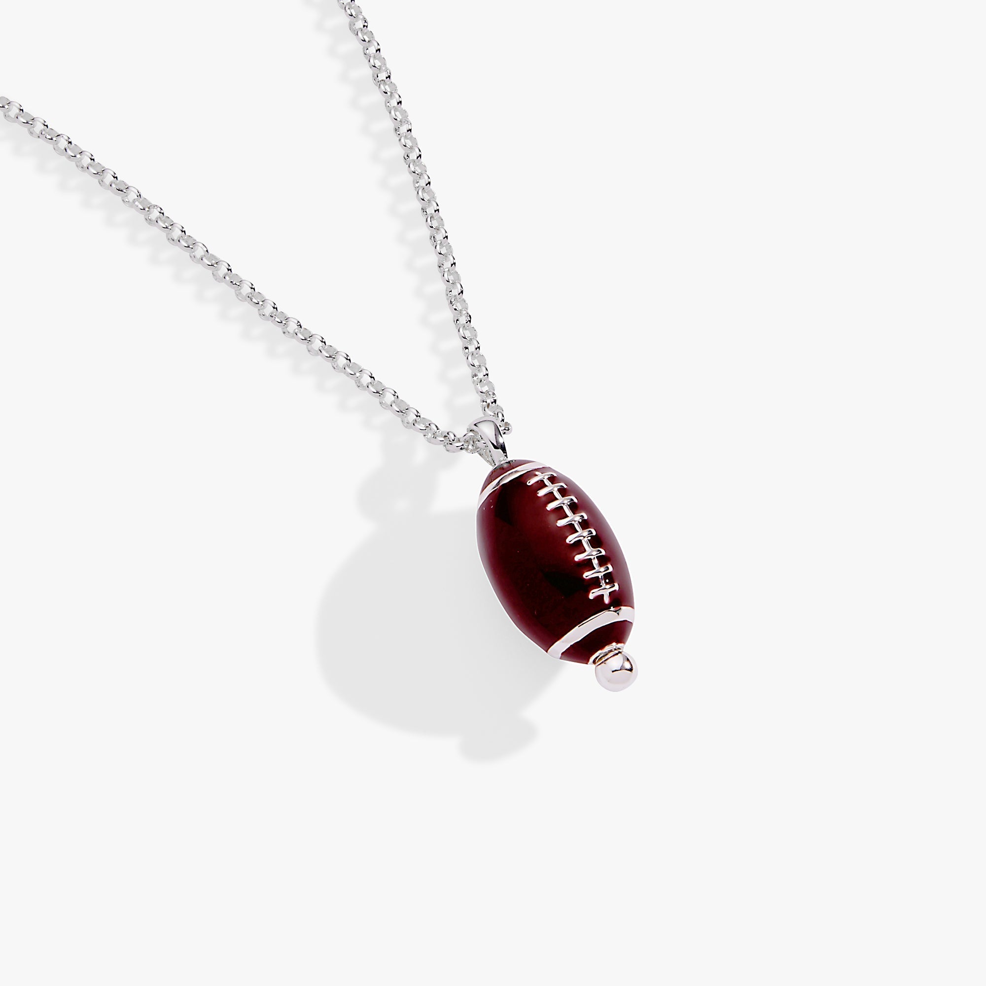 Football Spinner Pendant by ALEX AND ANI at Shirley Shoppe