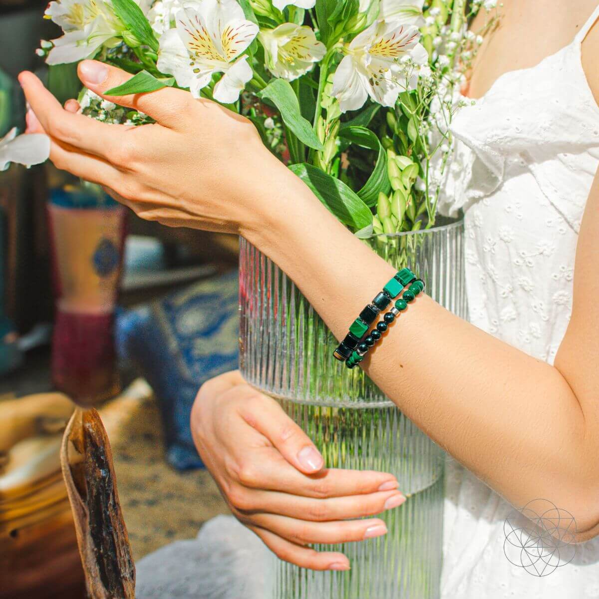 Fortress of Heart & Mind: Bracelet Set for Mental Healing by Conscious Items at Shirley Shoppe