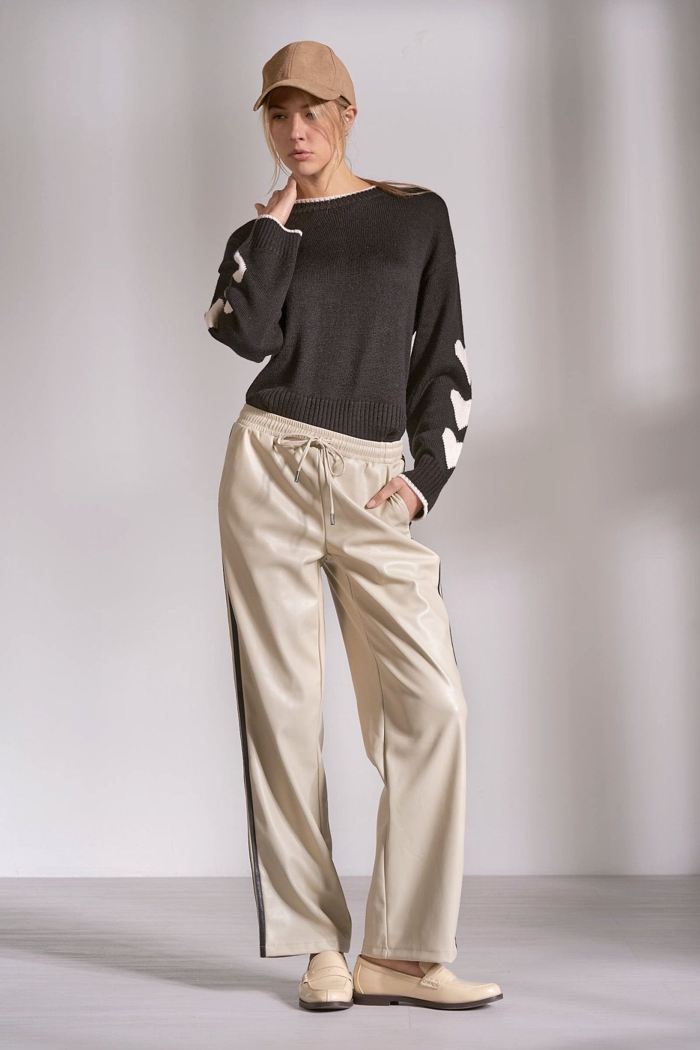 Foxie Pant Taupe by Shop Elan at Shirley Shoppe
