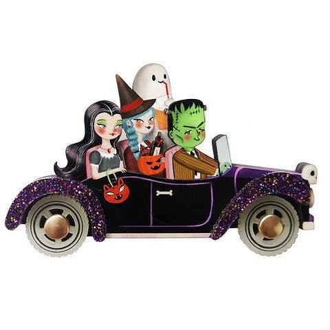 Frankenstein’s Car Brooch by Laliblue by Quirks! at Shirley Shoppe
