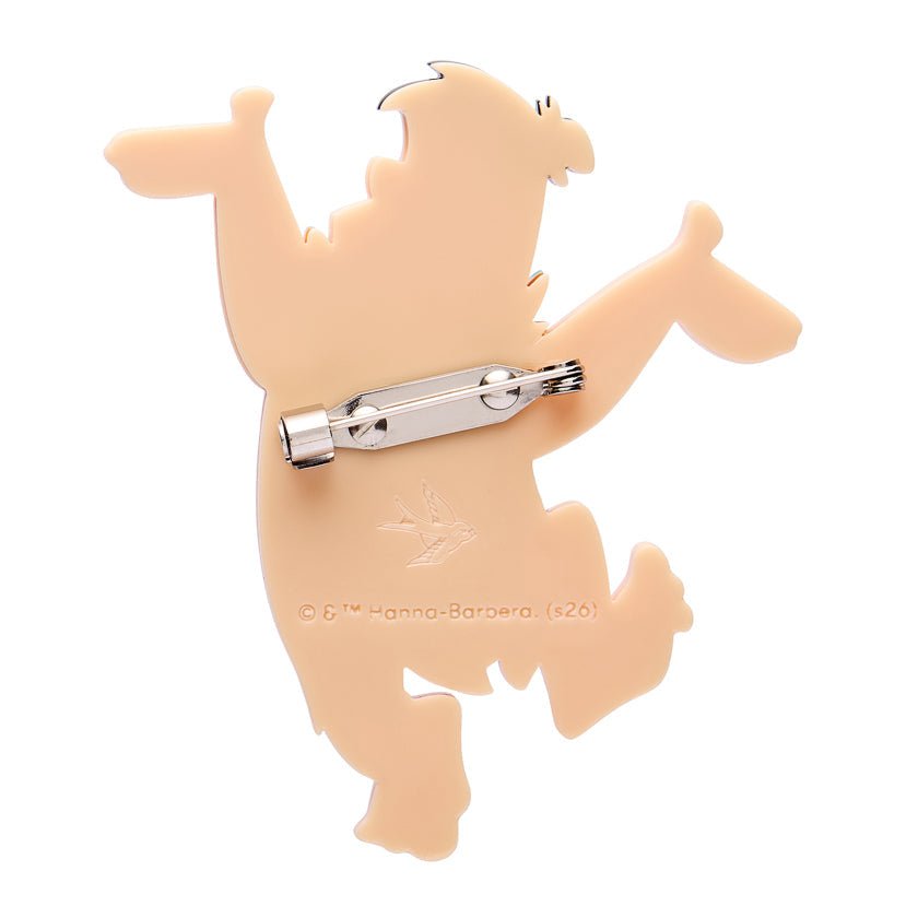Fred Flintstone Brooch by Erstwilder by Quirks! at Shirley Shoppe