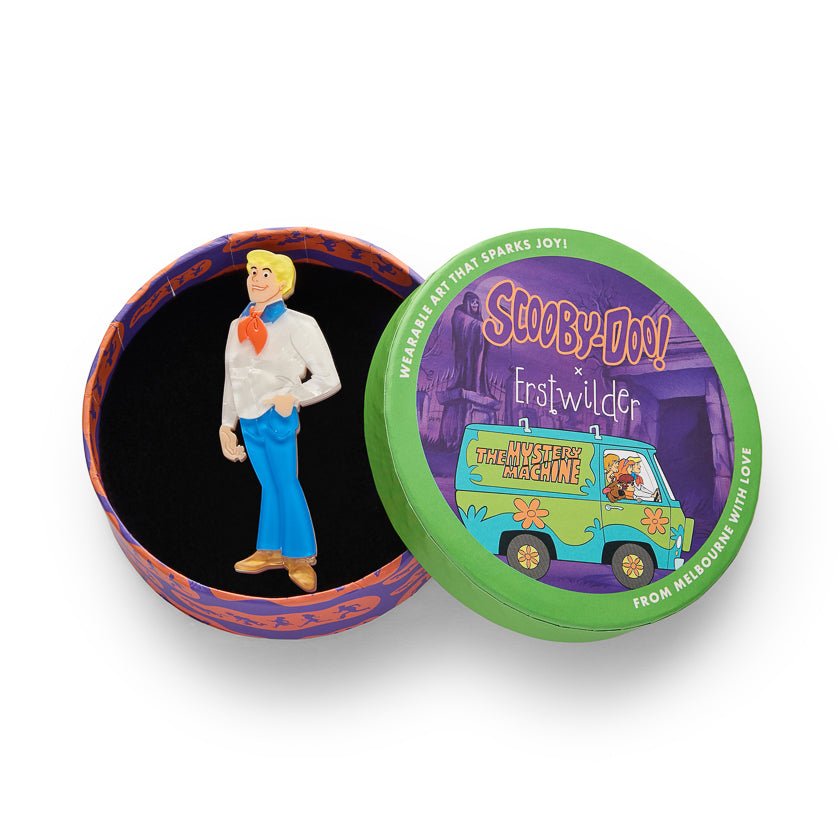 Fred Jones Brooch by Erstwilder by Quirks! at Shirley Shoppe