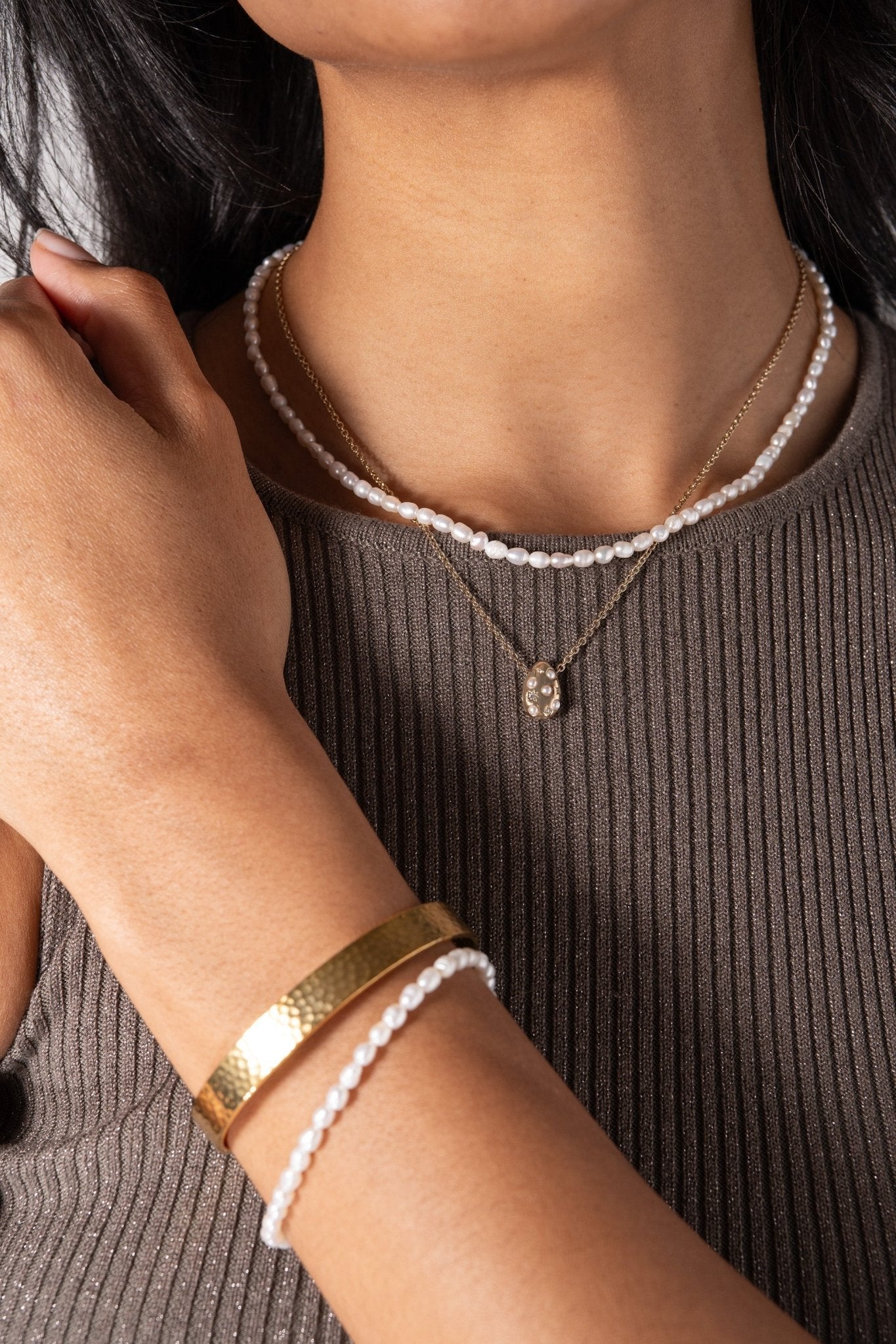 Freshwater Pearl Bracelet by ALEX AND ANI at Shirley Shoppe