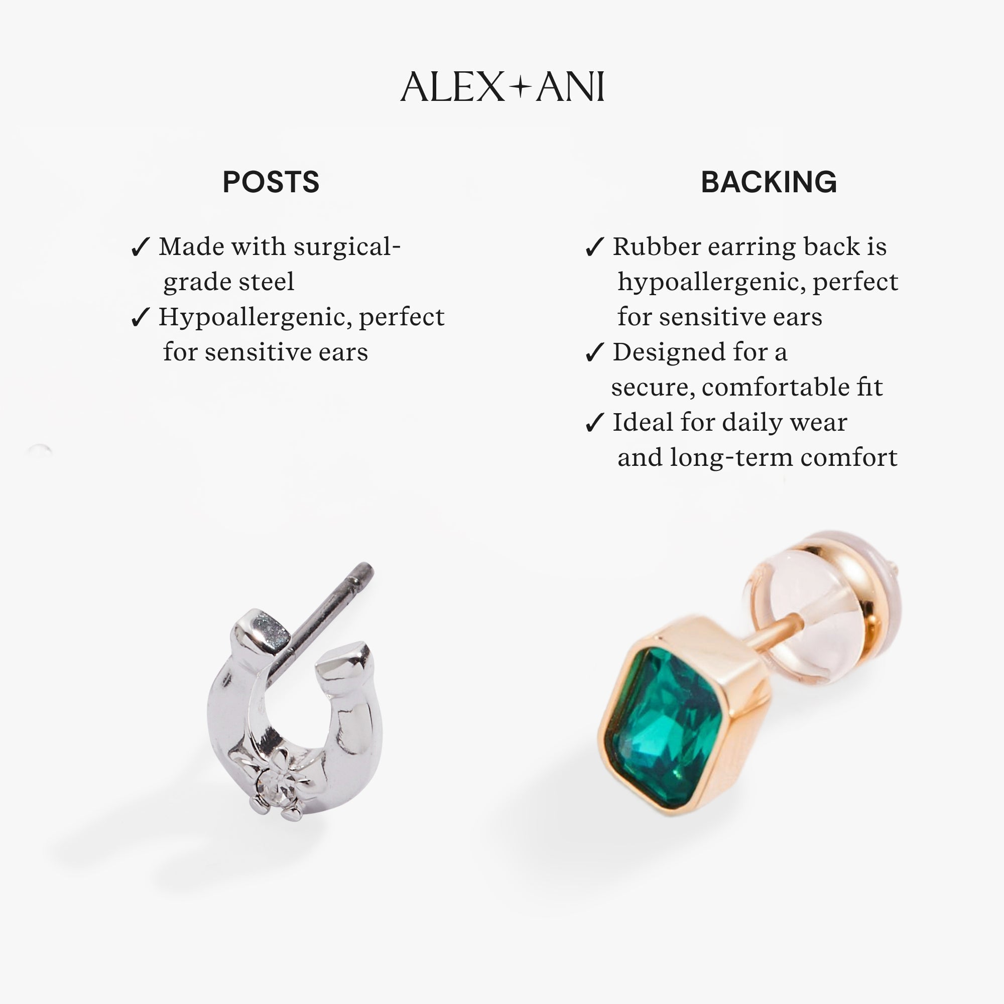 Freshwater Pearl Front - and - Back Earrings by ALEX AND ANI at Shirley Shoppe