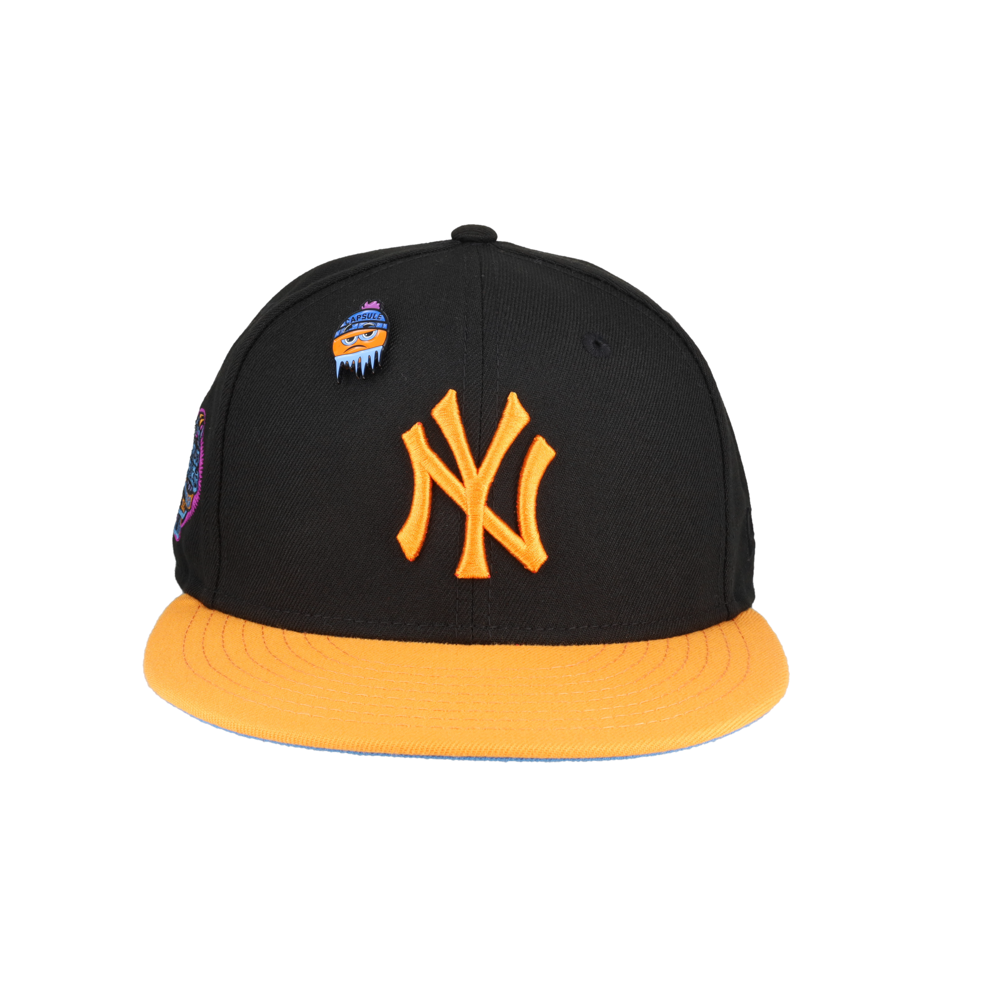 New York Yankees Frozen Orange Collection 2003 World Series Fitted Hat
