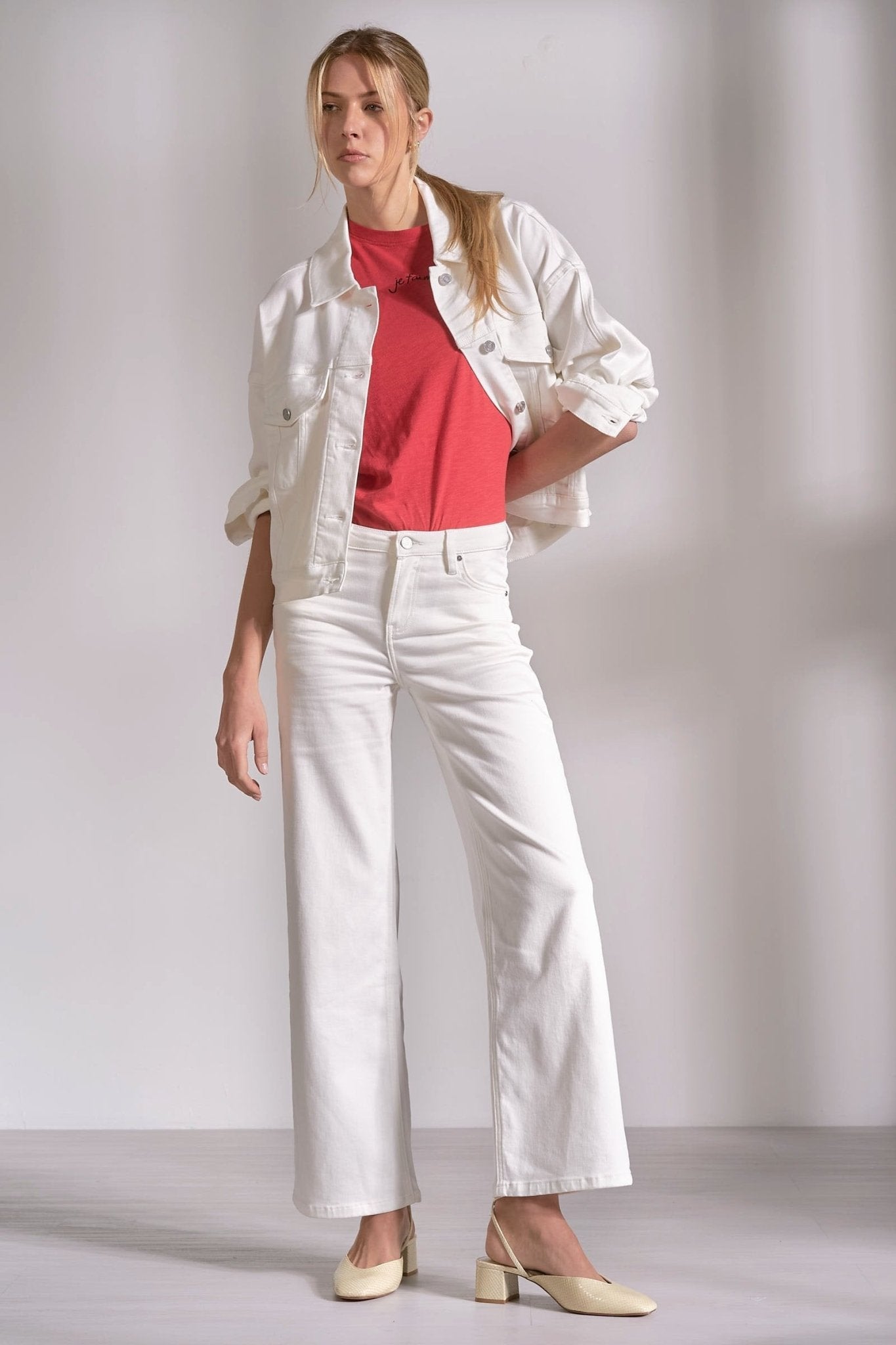 Gaia Jacket Off White by Shop Elan at Shirley Shoppe