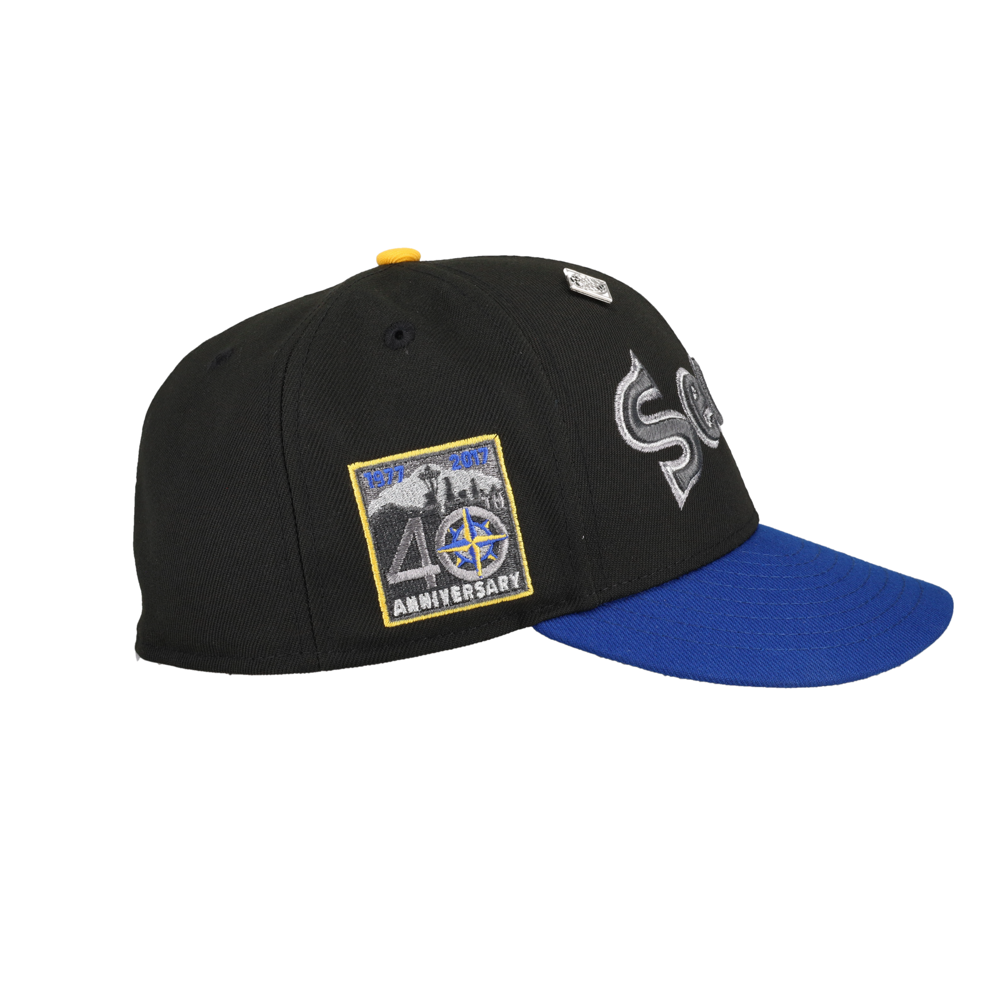 Seattle Mariners Galactic Burst Collection 40th Anniversary Fitted Hat