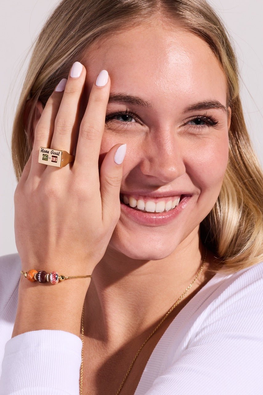 Game On Spinner Bolo Bracelet by ALEX AND ANI at Shirley Shoppe