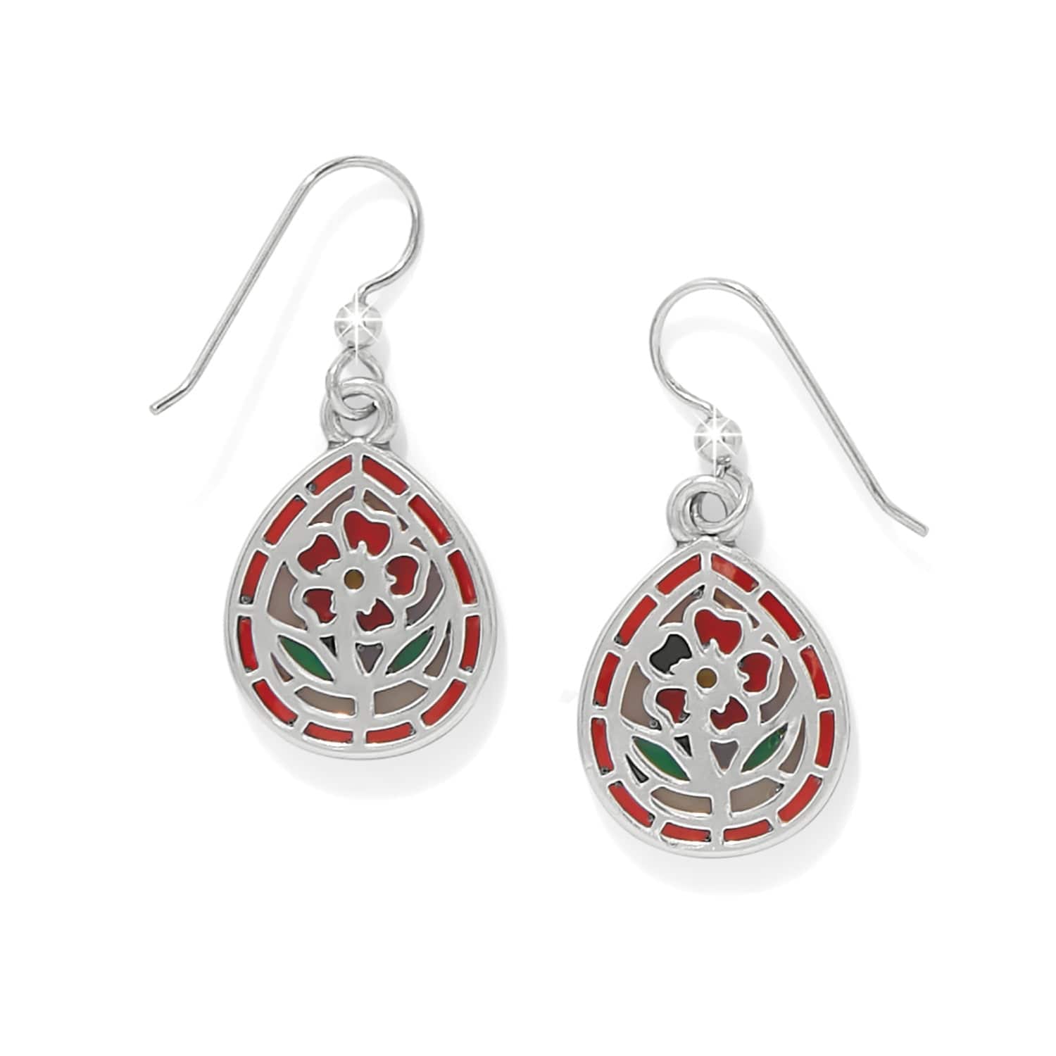 Garden Of Light Teardrop French Wire Earrings