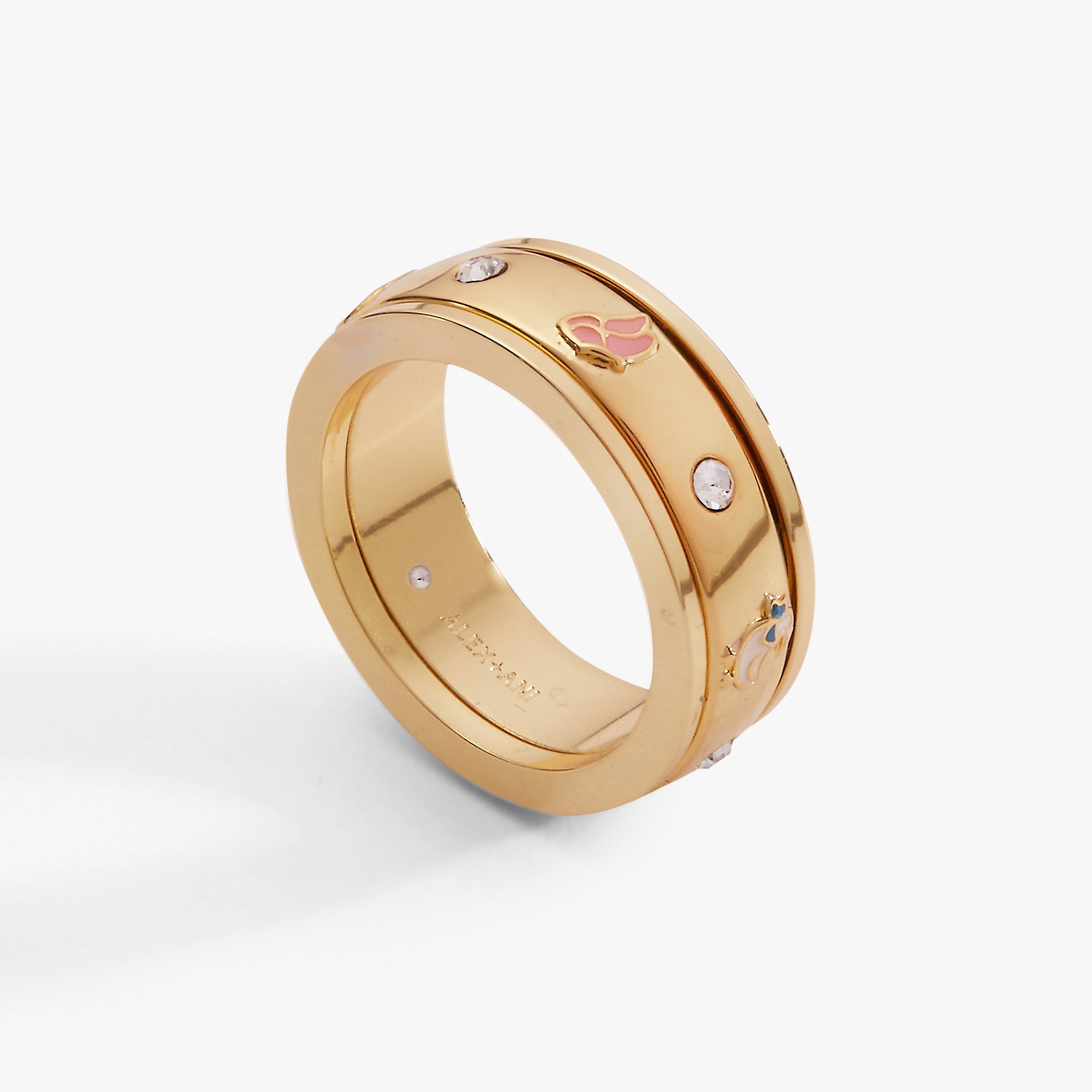 Garden Party Fidget Ring by ALEX AND ANI at Shirley Shoppe