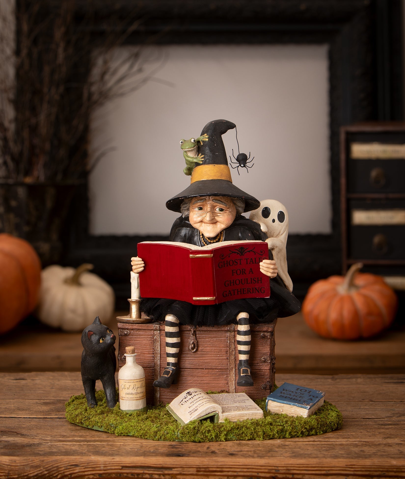 Ghost Stories Witch | Halloween Decor | Bethany Lowe by Quirks! at Shirley Shoppe