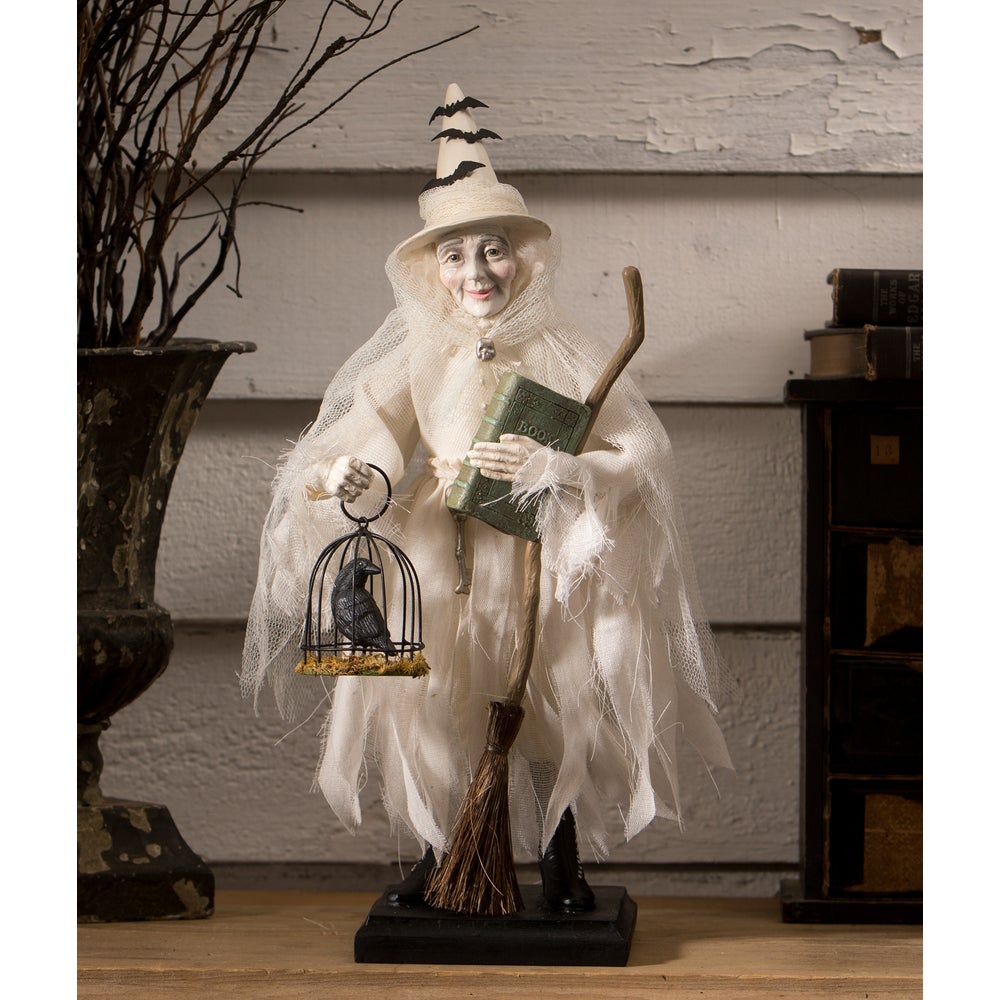 Ghostly Witch by Bethany Lowe Designs by Quirks! at Shirley Shoppe