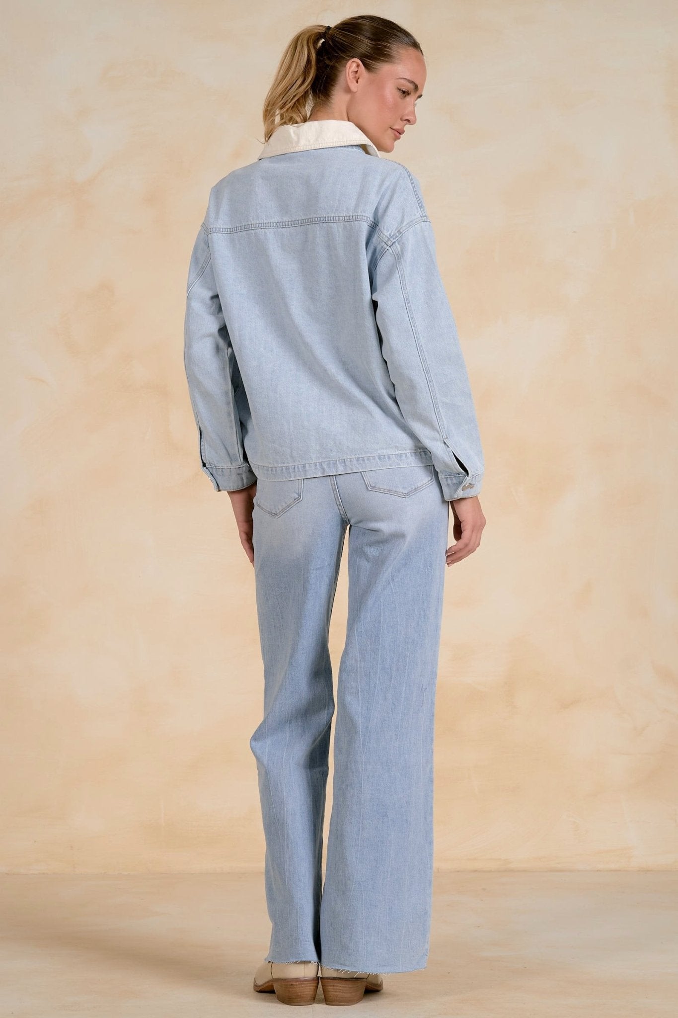 Gia Denim Jacket by Shop Elan at Shirley Shoppe