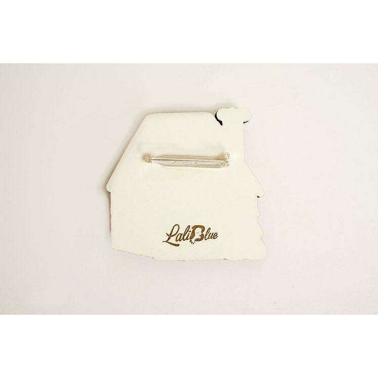 Gingerbread House Brooch by Laliblue