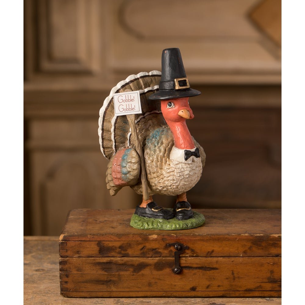 Gobble Gobble Turkey by Bethany Lowe Designs by Quirks! at Shirley Shoppe