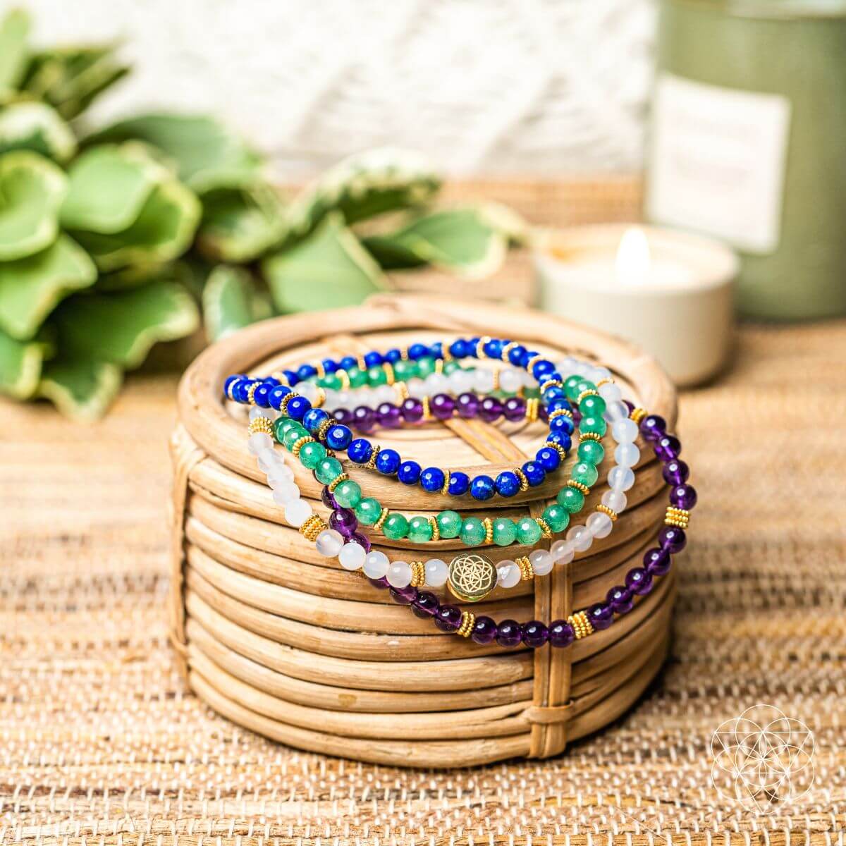 Luck & Success Bracelet Set, Pack of 4