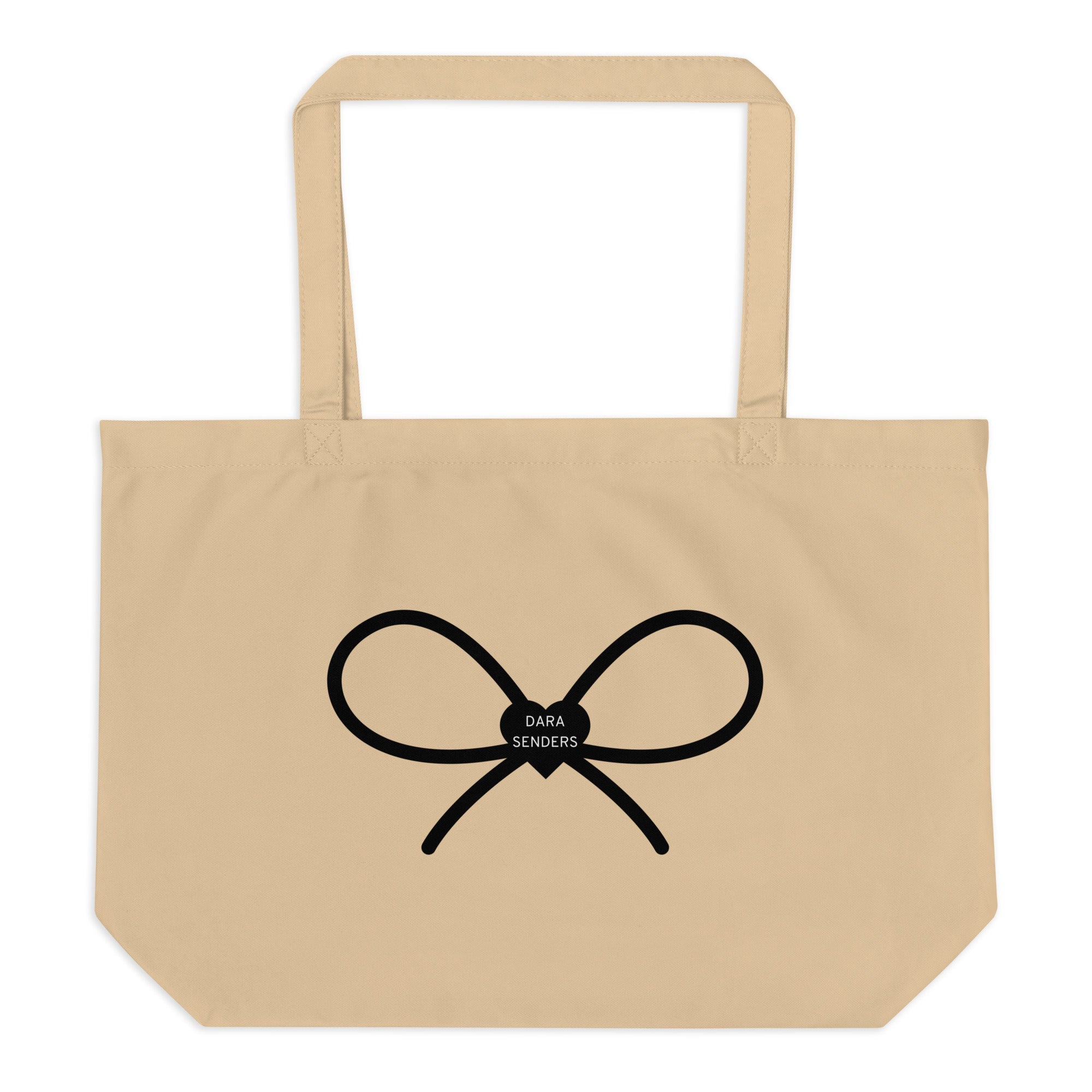 GOURMET LOVE (Champagne, Baguette, Fromage, Croissant) Tshirt - LARGE ORGANIC TOTE BAG by DARA SENDERS at Shirley Shoppe